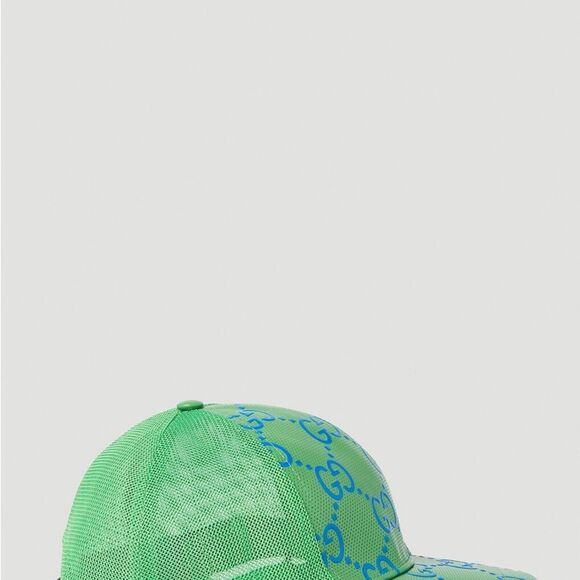 Brand new with box Gucci - GG Embossed Baseball Cap in Green size xl 60cm unisex - Picture 3 of 14